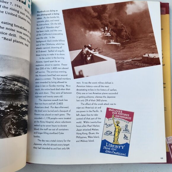 V Is for Victory Book America Remembers World War Kathleen Krull WW 2 Hardcover - Picture 10 of 11